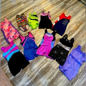 Gymnastic leotards